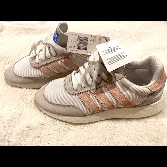 adidas Women's I-5923 Running Shoes Pink Size 9 - Picture 2 of 8